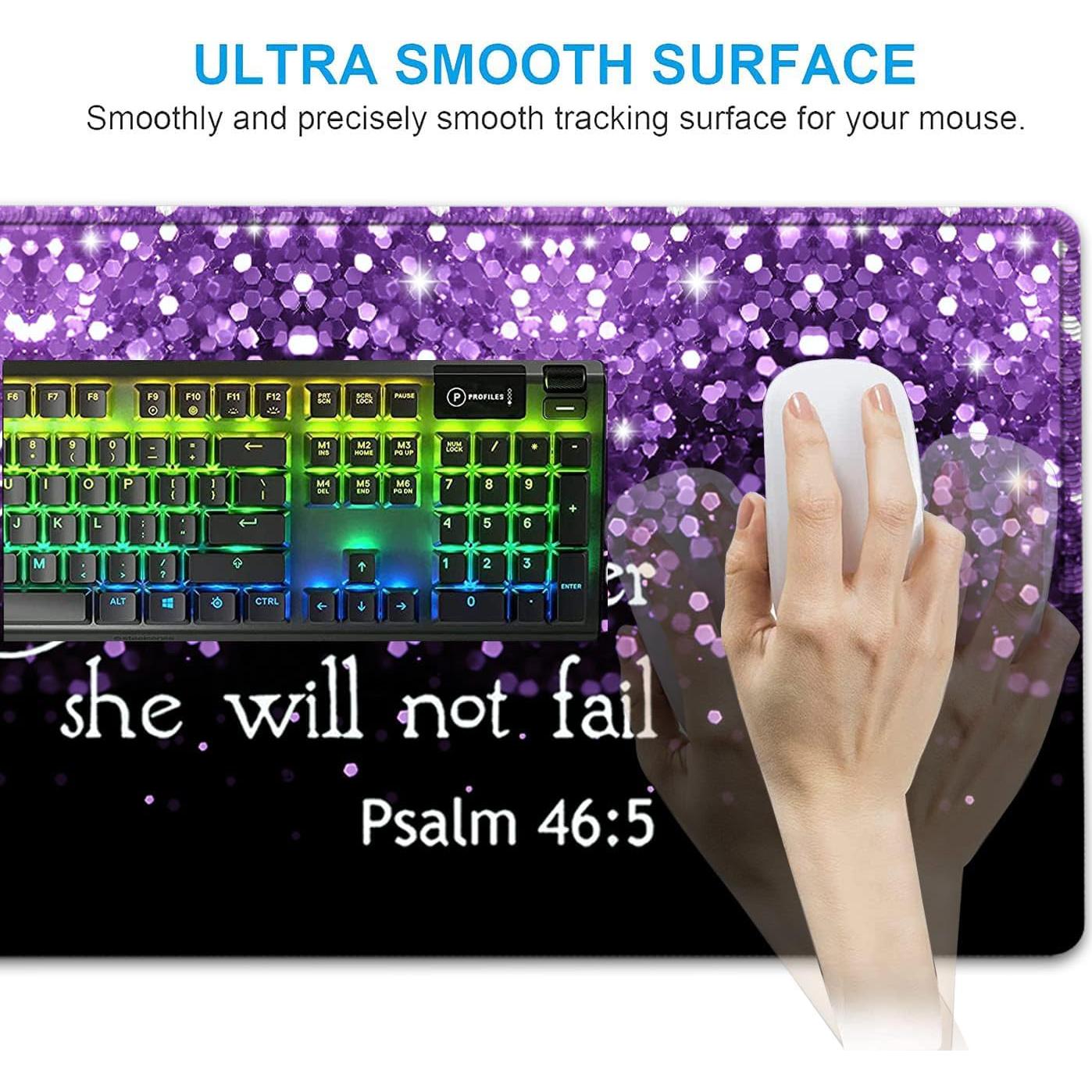 Alfombrilla de Ratón Gaming Ergonómica FDHHKJUKO 80x30cm