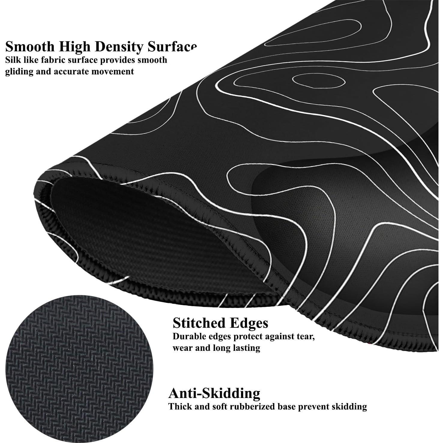 Alfombrilla de Ratón Ergonómica Meffort Inc con Soporte 254x228mm