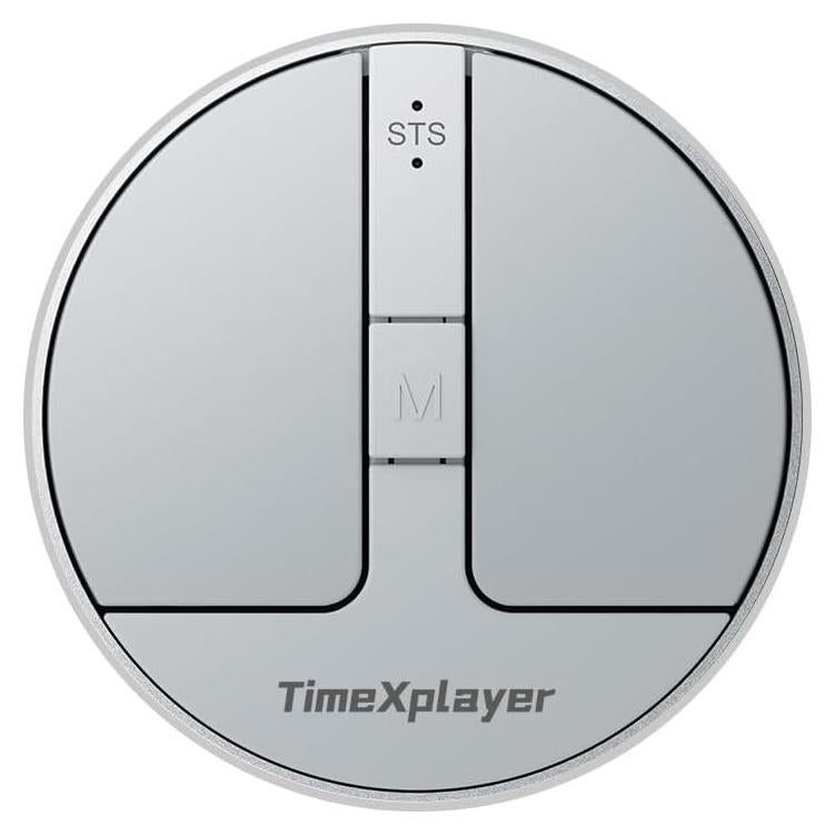Ratón Inalámbrico Mini TIMEXPLAYER CAP3 Plata, Conexión 4 en 1