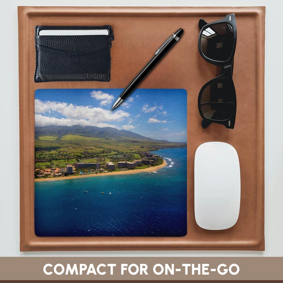 Alfombrilla de Ratón 3D Rose Kaanapali Maui 20.32x20.32cm