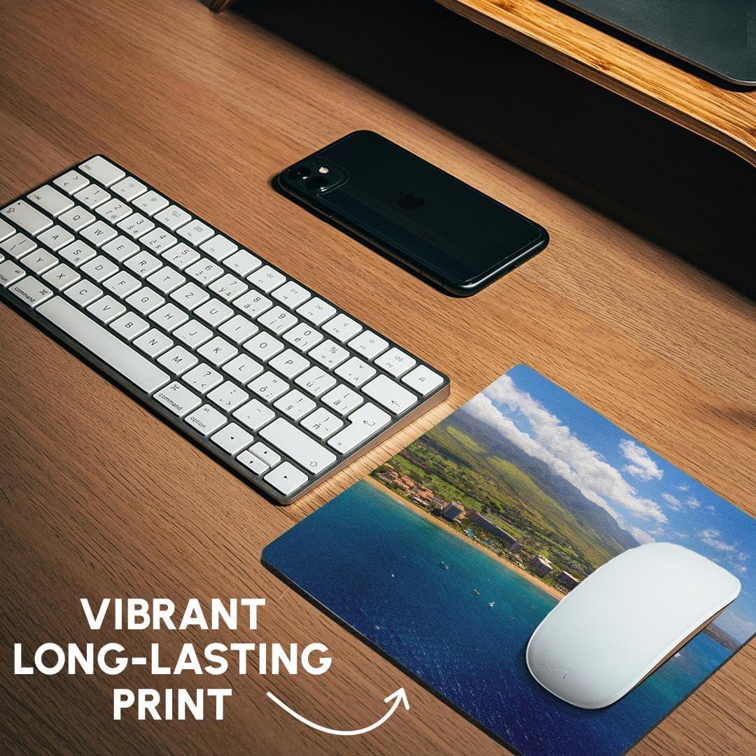 Alfombrilla de Ratón 3D Rose Kaanapali Maui 20.32x20.32cm