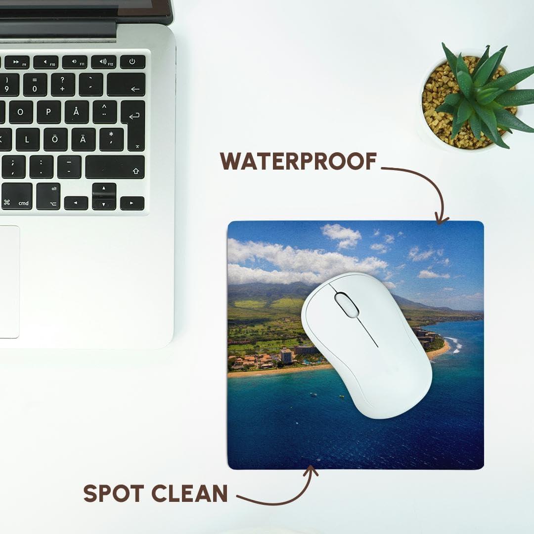 Alfombrilla de Ratón 3D Rose Kaanapali Maui 20.32x20.32cm