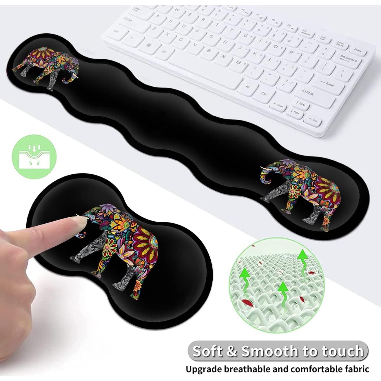 Alfombrilla de Ratón Gaming XXL JVGFYNKL Antideslizante 80x30 cm