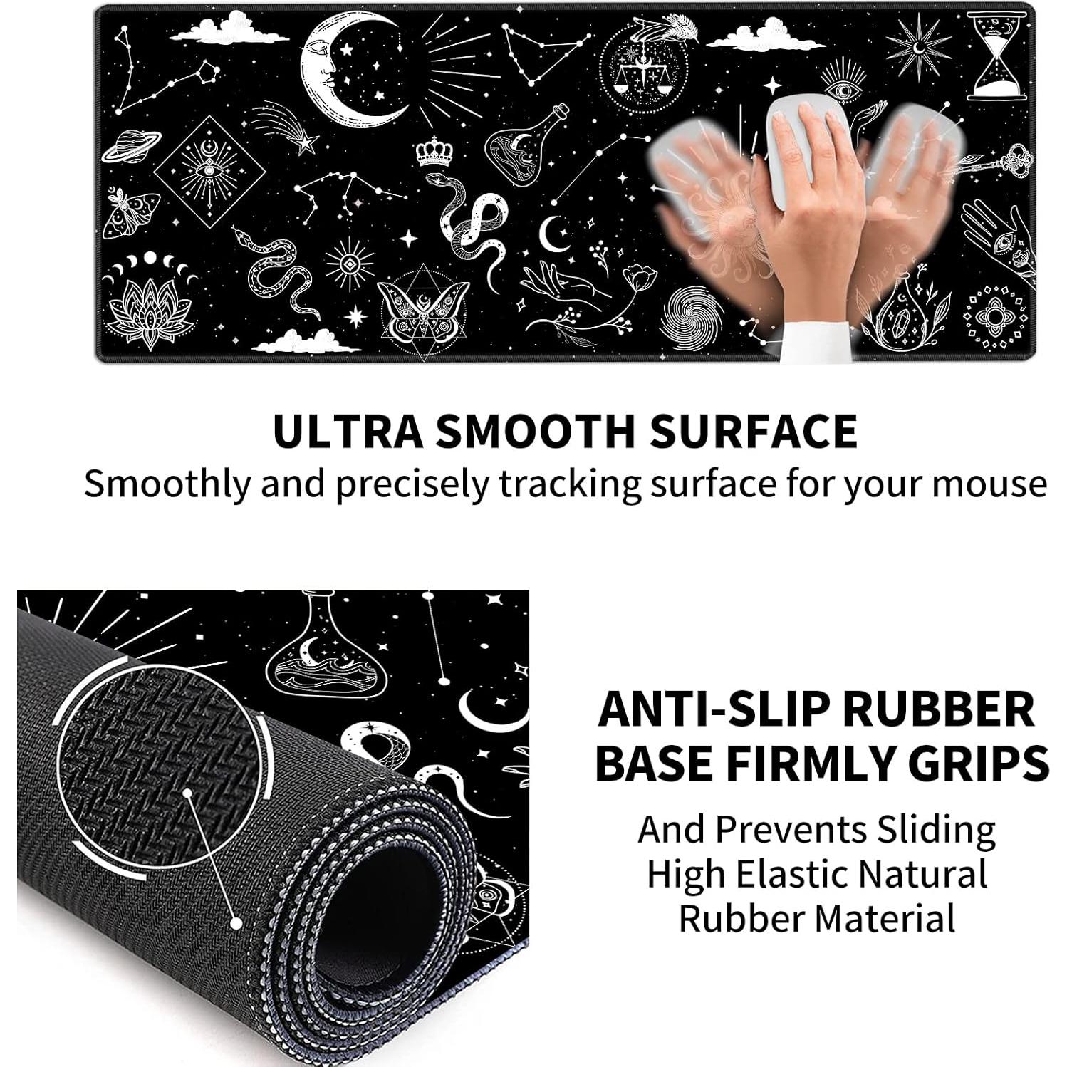 Alfombrilla de Ratón XL EDGFRTOIO con Soporte Ergonómico