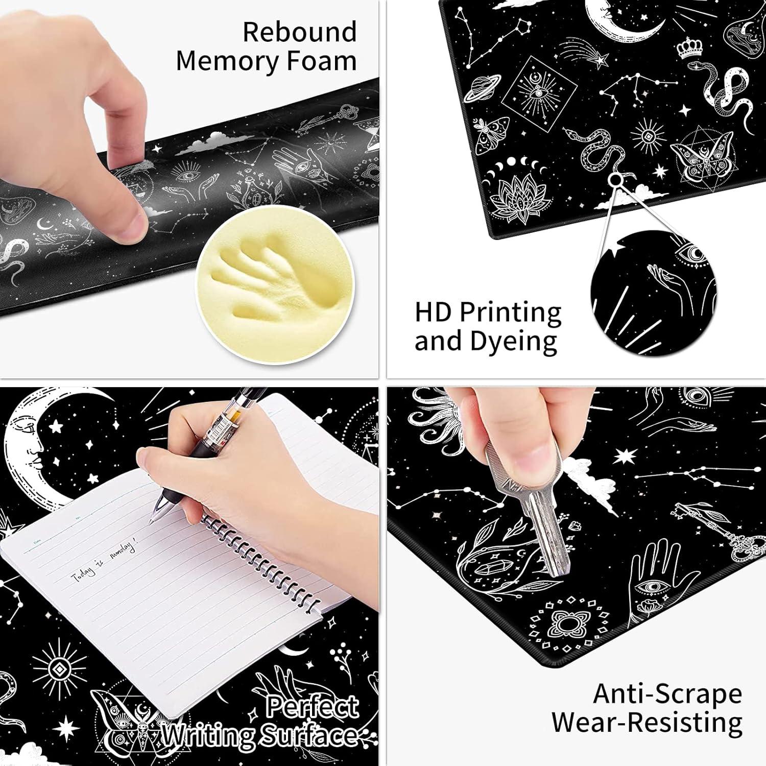 Alfombrilla de Ratón XL EDGFRTOIO con Soporte Ergonómico