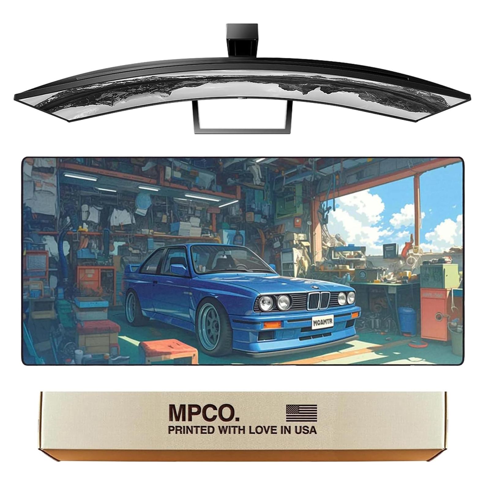 Alfombrilla de Juego Grande MPCO AeroGlyde Benjis-BMW 91x43 cm