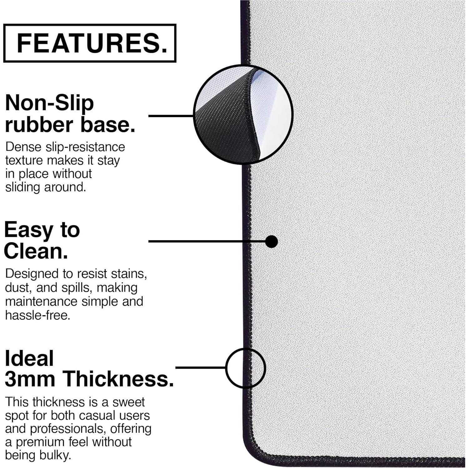 Alfombrilla de Juego Grande MPCO AeroGlyde Benjis-BMW 91x43 cm