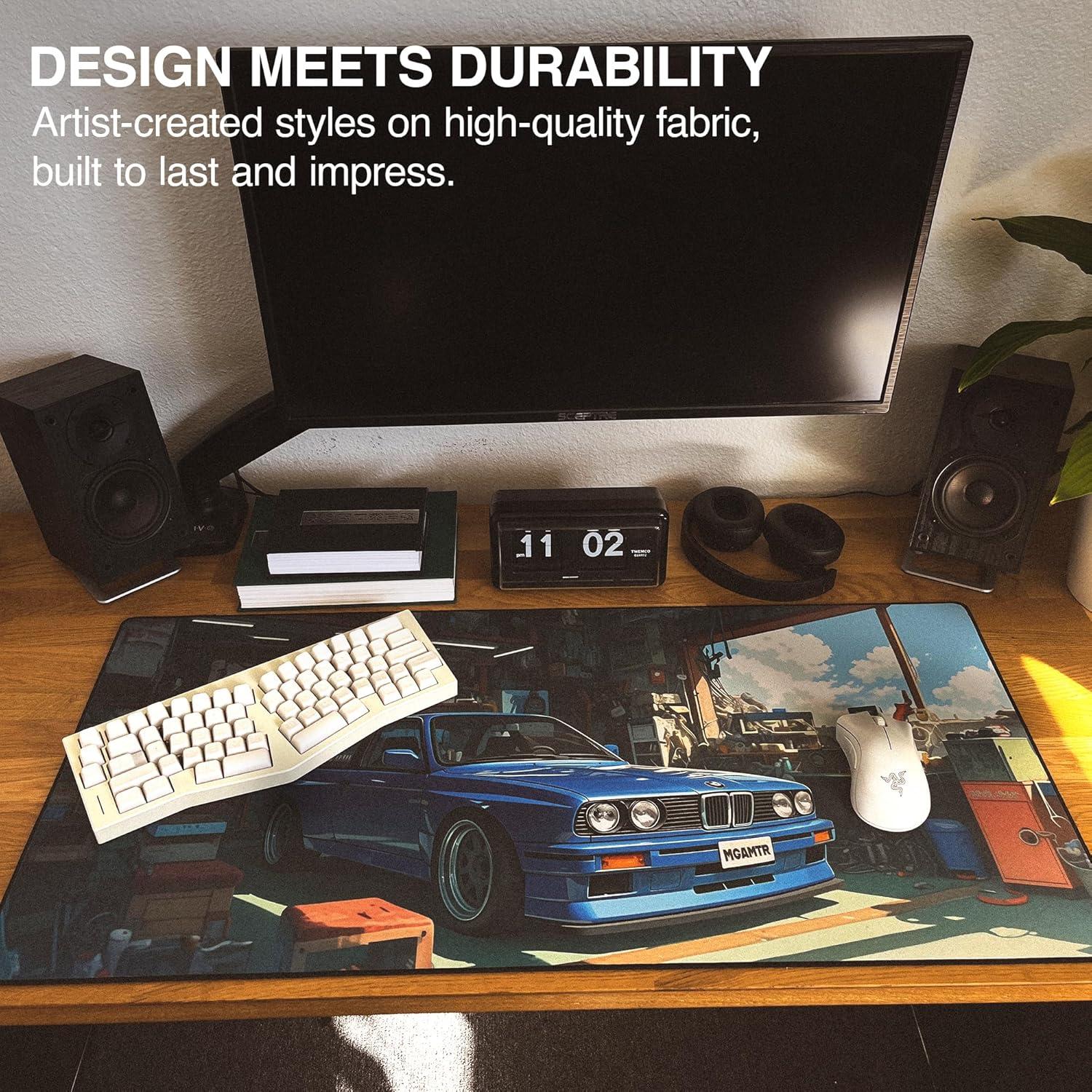 Alfombrilla de Juego Grande MPCO AeroGlyde Benjis-BMW 91x43 cm