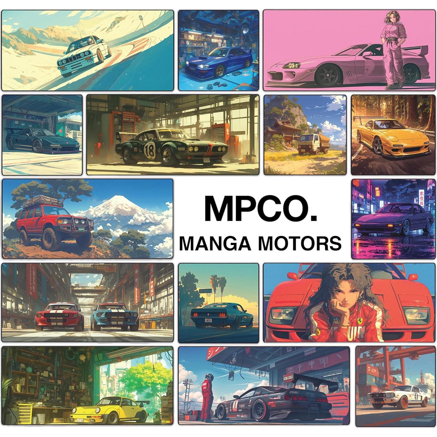 Alfombrilla de Juego Grande MPCO AeroGlyde Benjis-BMW 91x43 cm