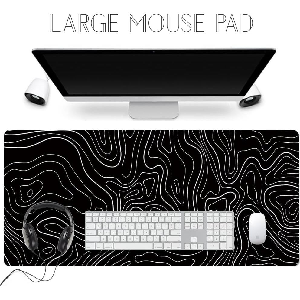 Alfombrilla de Ratón Grande HGWALP 90x40cm Antideslizante