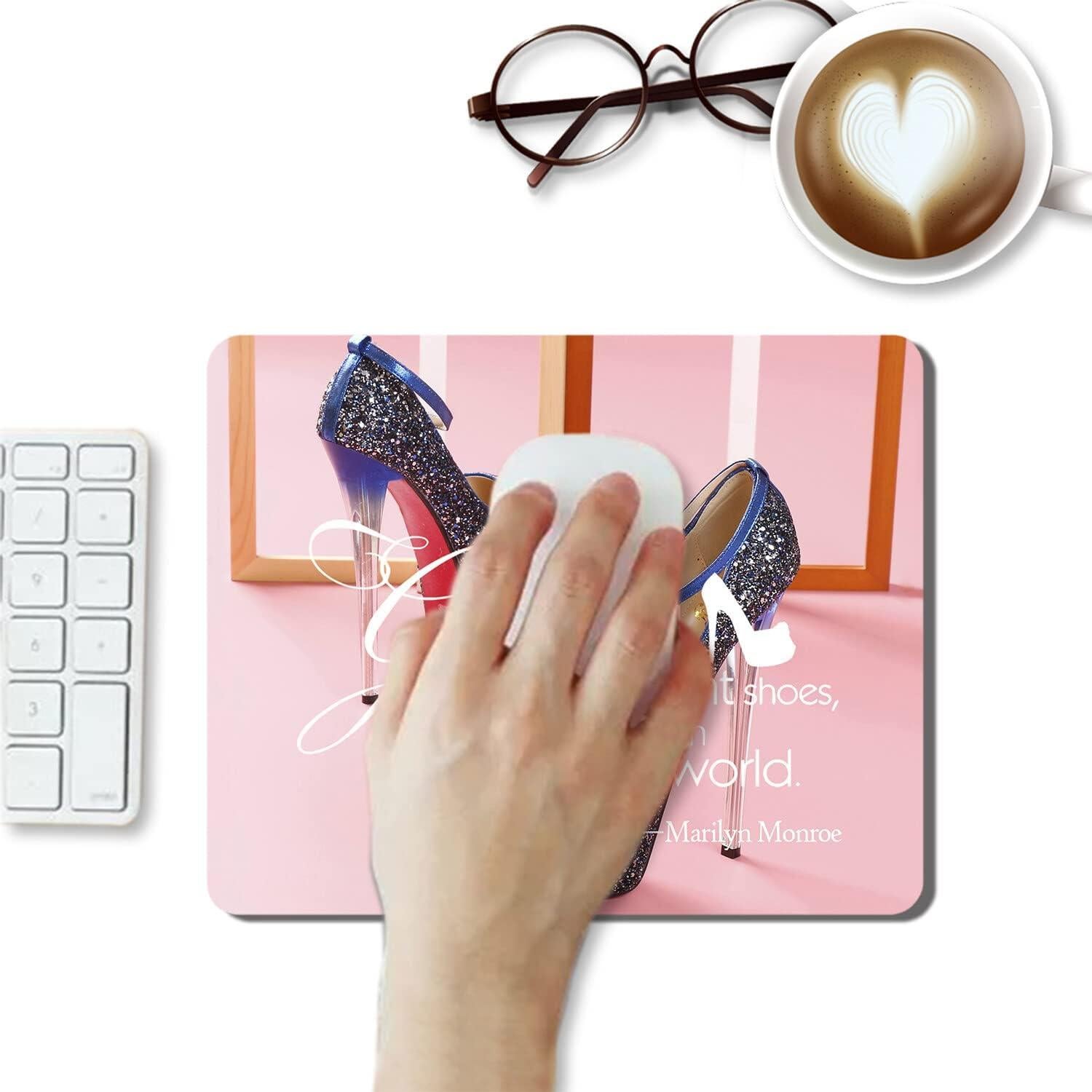 Alfombrilla de Ratón Antideslizante iFUOFF 24x20cm para Juegos