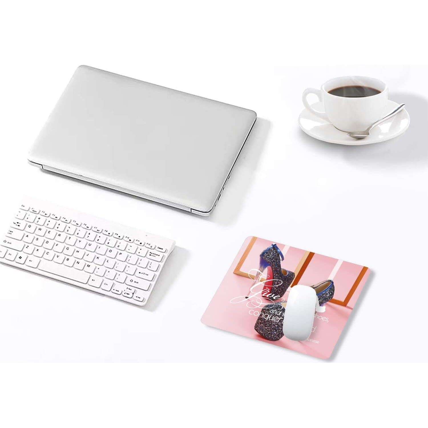 Alfombrilla de Ratón Antideslizante iFUOFF 24x20cm para Juegos