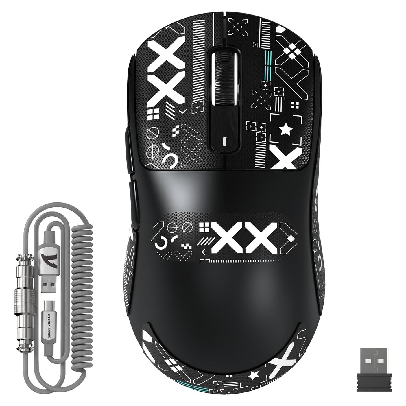Ratón Gaming Inalámbrico ATTACK SHARK X3MAX 42K DPI Ligero