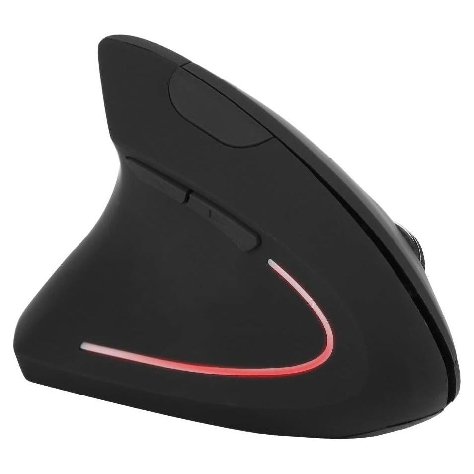Ratón óptico vertical ergonómico USB para zurdos XUMIUZIY 2000 DPI