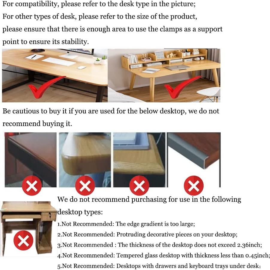 Soporte de brazo ergonómico FUZADEL C7 para escritorio