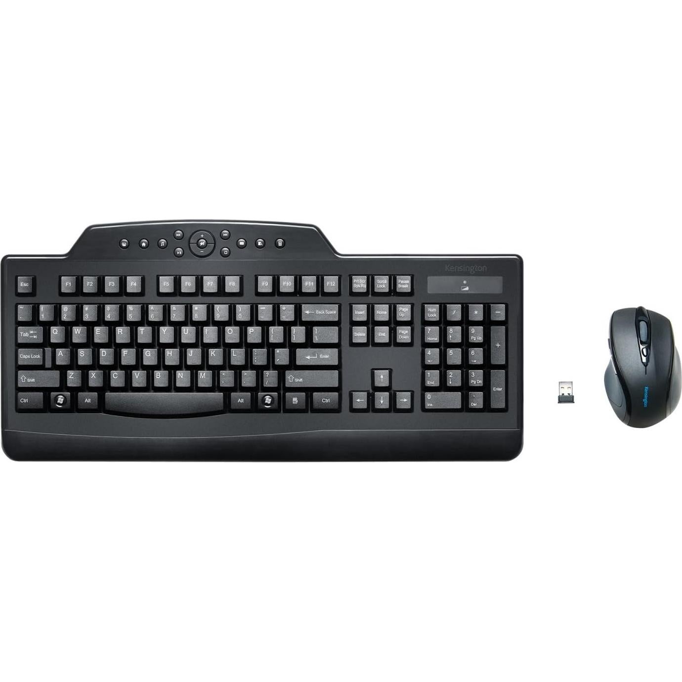 Kensington Pro Fit Conjunto Inalámbrico Teclado y Ratón Negro