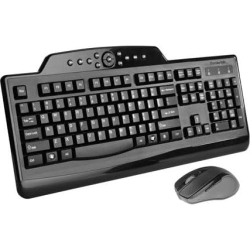 Kensington Pro Fit Conjunto Inalámbrico Teclado y Ratón Negro