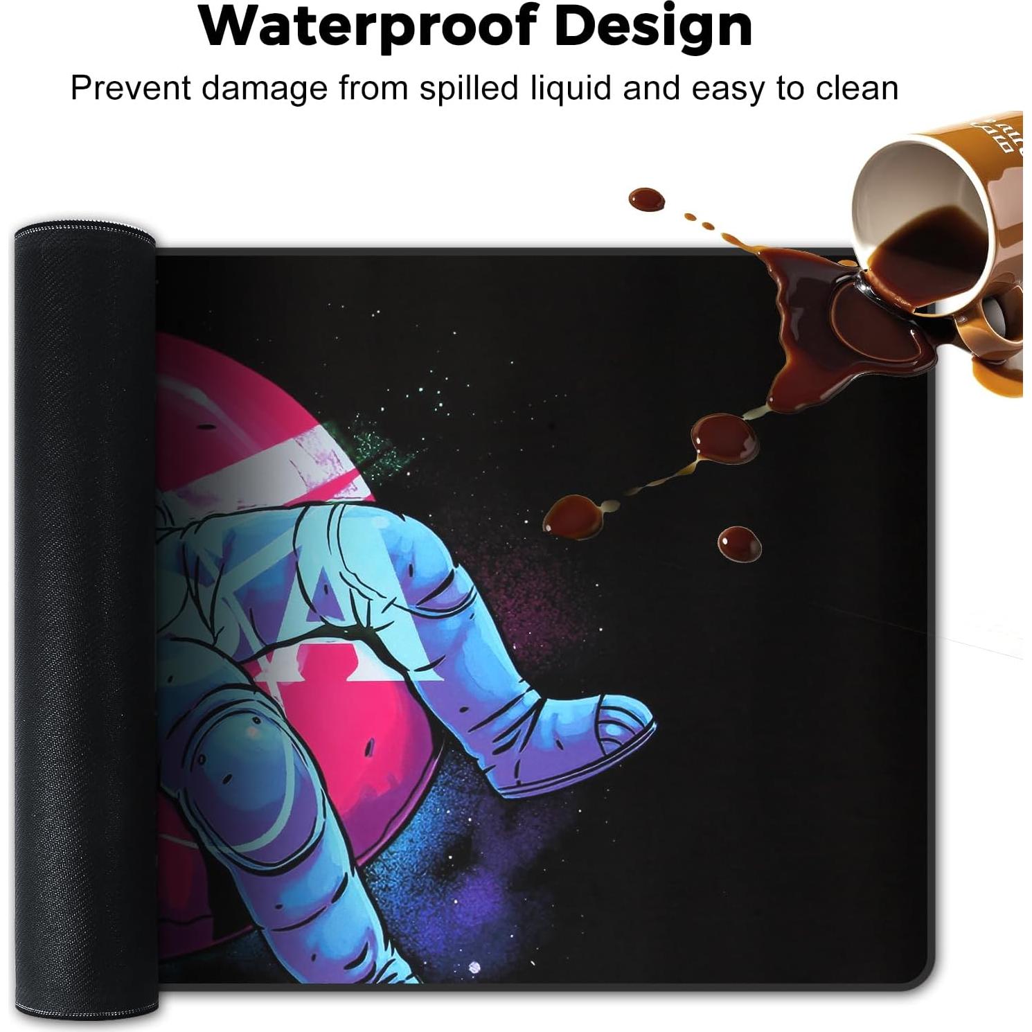 Alfombrilla de Ratón Kawaii Zipenghua Astronauta 90x40 cm