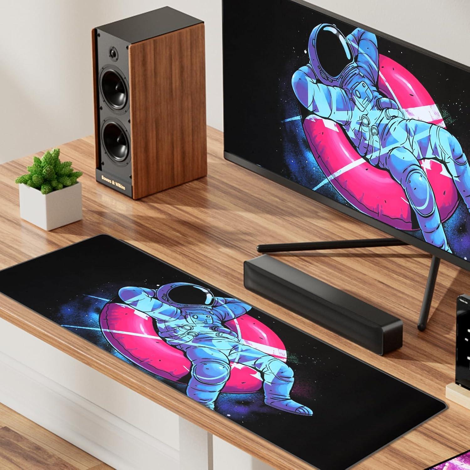 Alfombrilla de Ratón Kawaii Zipenghua Astronauta 90x40 cm