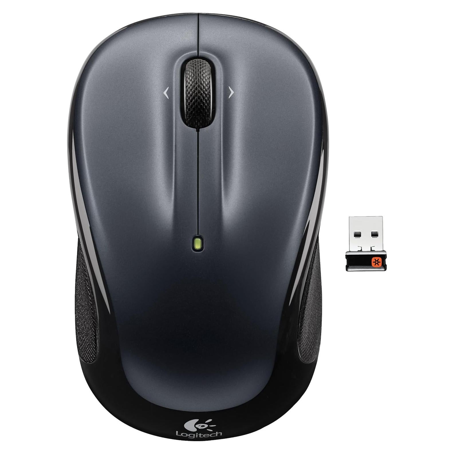 Ratón Inalámbrico Logitech M325 Plata Oscura - Precisión y Comodidad