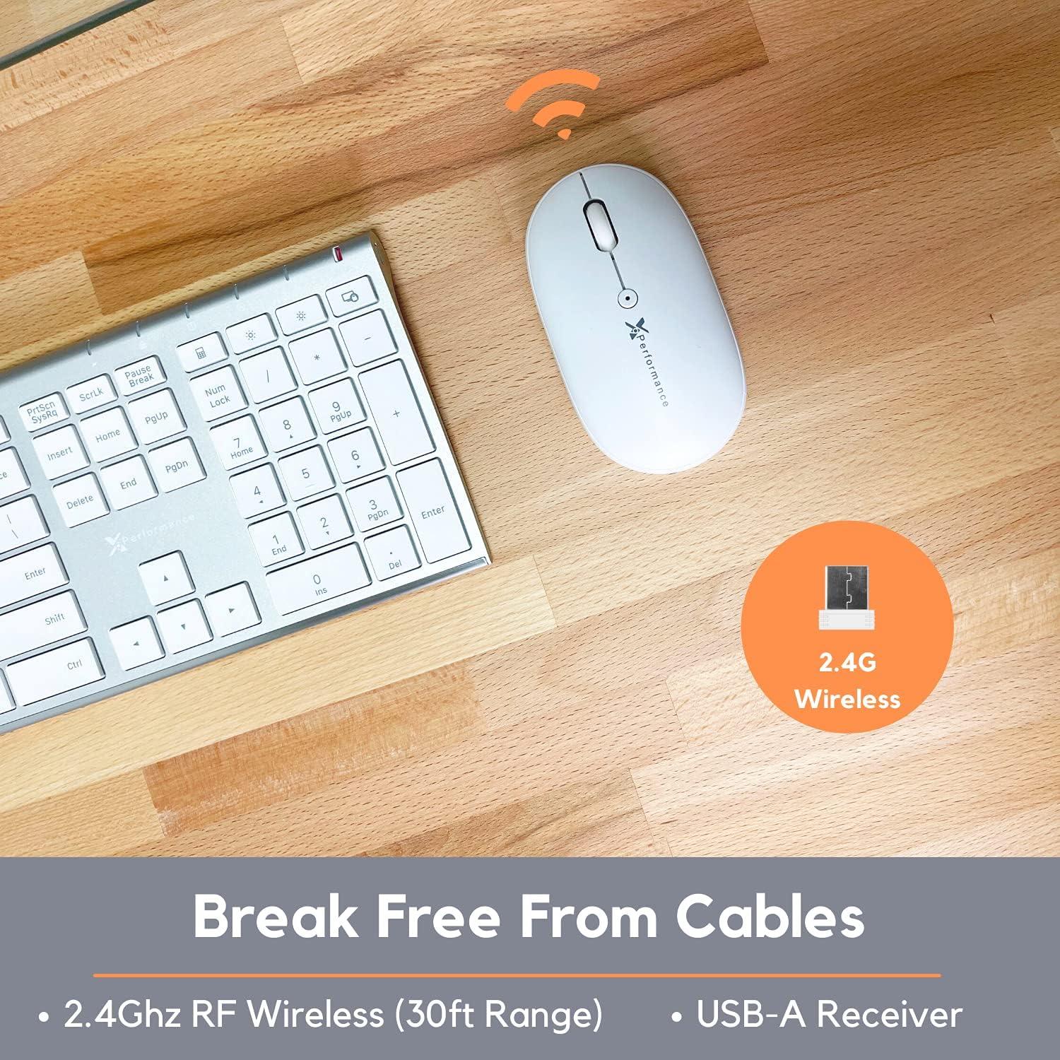 Ratón Inalámbrico X9 Performance X9RFATOPBAT Silencioso 130g