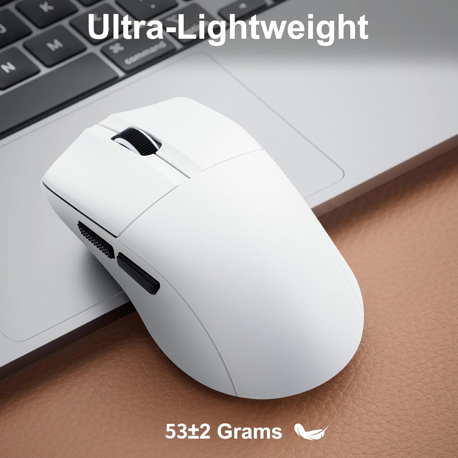 Ratón Gaming Inalámbrico E-YOOSO 4K, 53g, 26000 DPI, Ergonómico