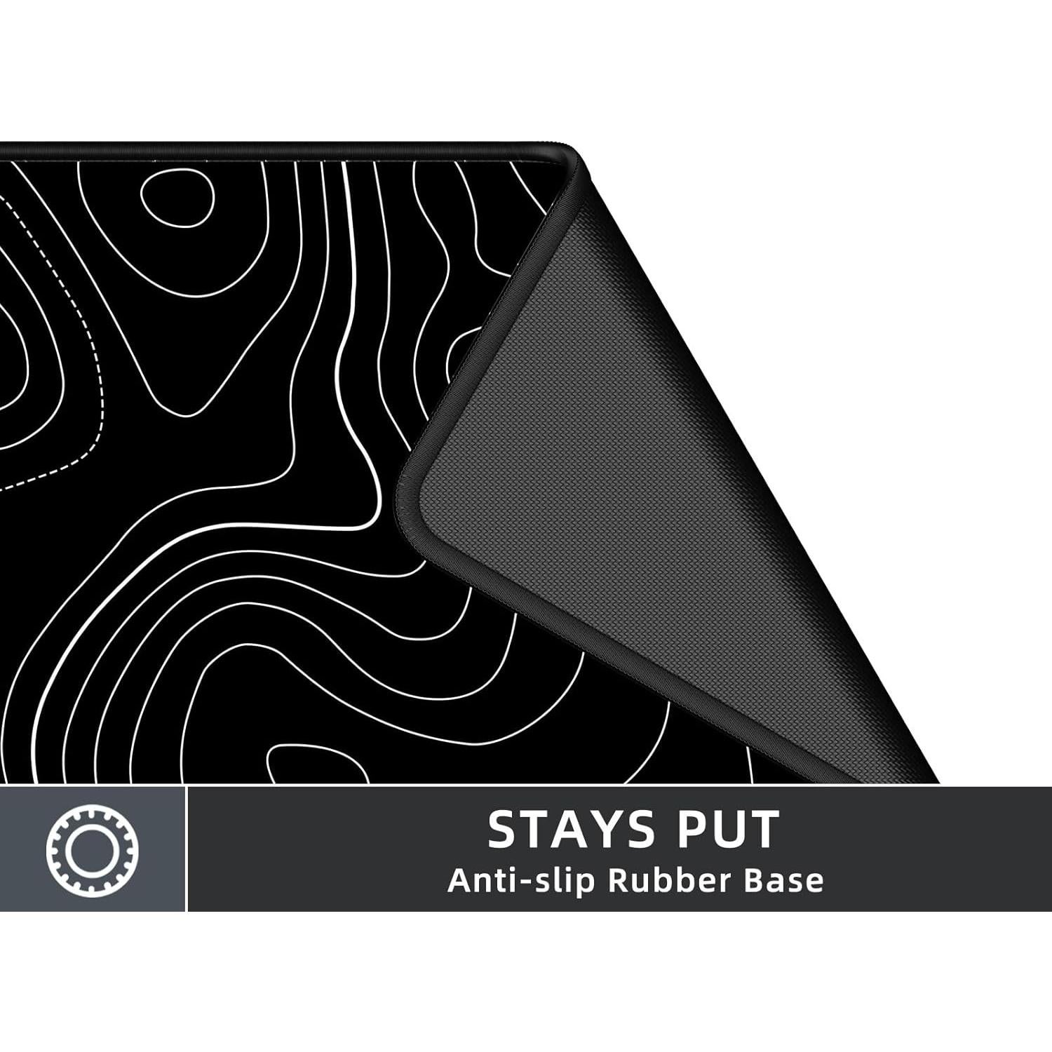 Alfombrilla de Ratón Gaming Rinaze XXL 90x40cm Antideslizante