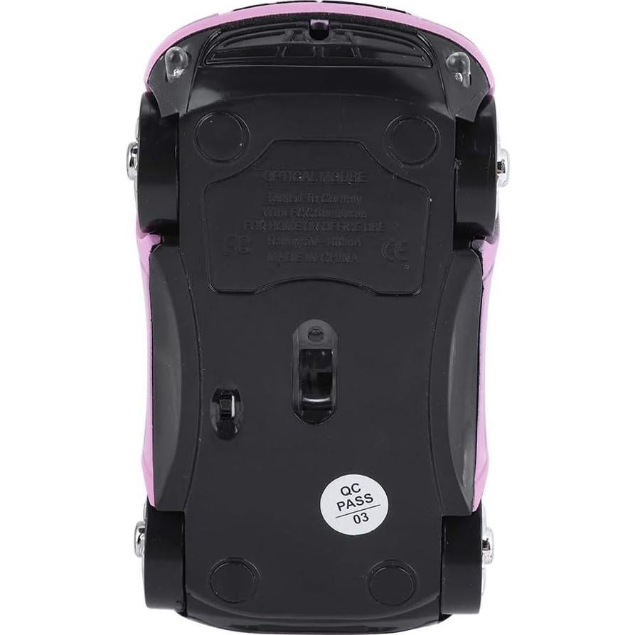 Mouse Óptico Inalámbrico Lazmin Rosa 1600DPI para PC y Mac