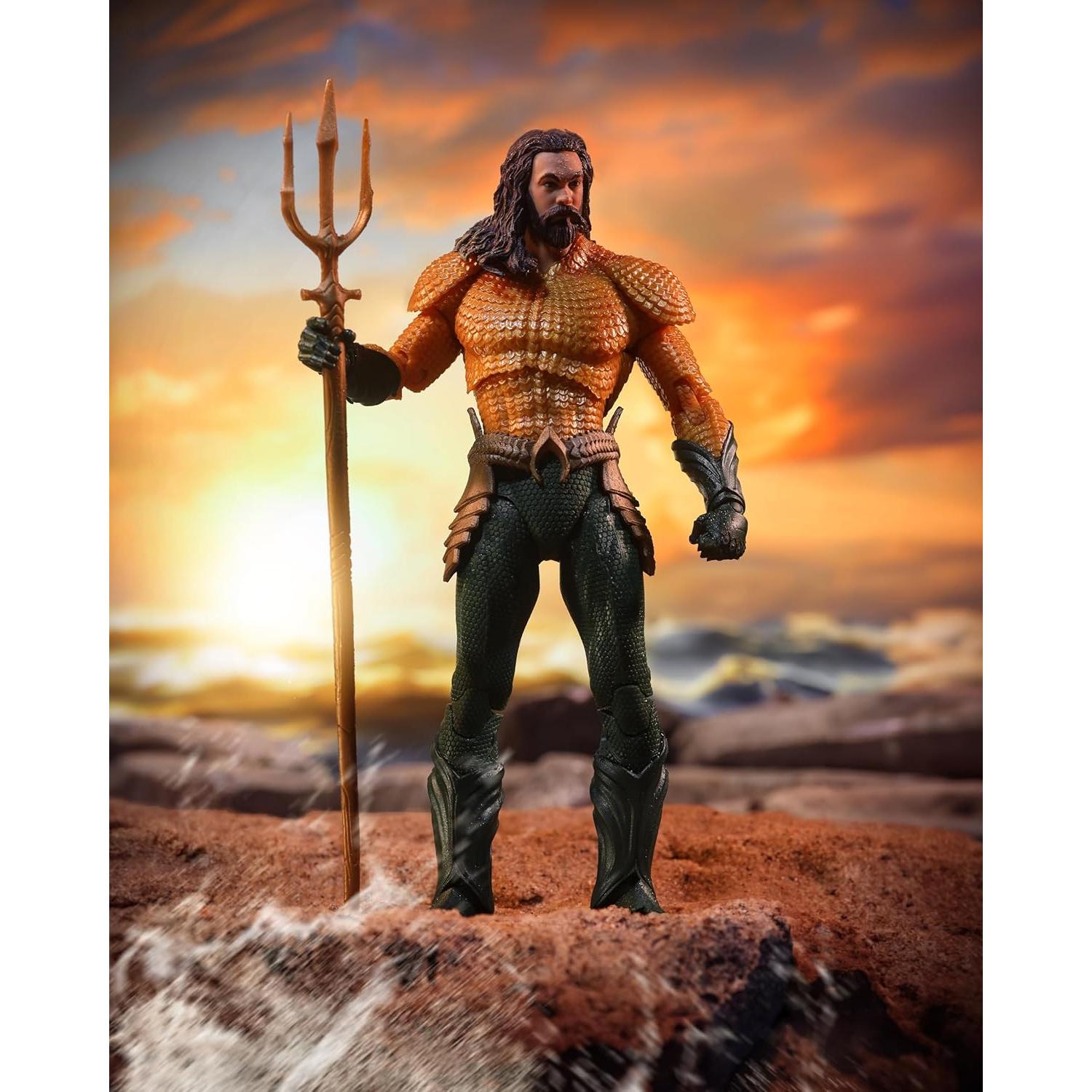 Figura de Acción McFarlane Toys Aquaman 18 cm Detallada