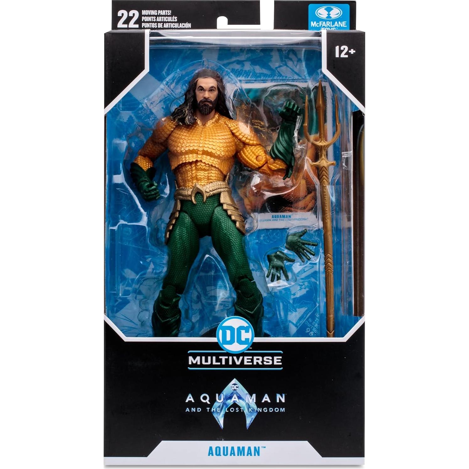 Figura de Acción McFarlane Toys Aquaman 18 cm Detallada