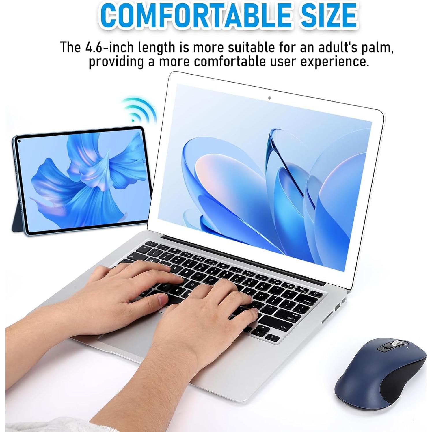 Ratón Inalámbrico CITLLA L360, DPI Ajustable 1000-3000