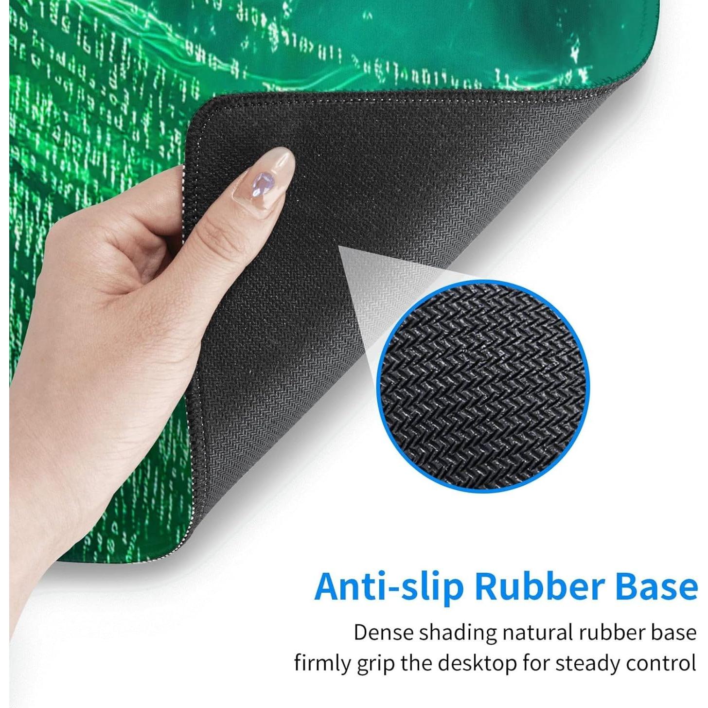 Alfombrilla de Ratón Grande Mqtzyiwx 80x30cm Antideslizante