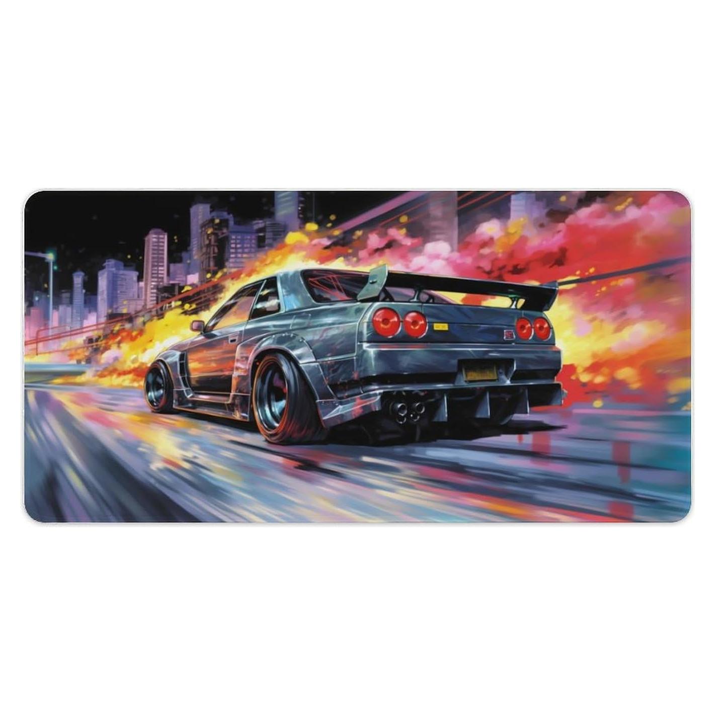 Alfombrilla de Ratón Grande JDM R32 Tokyo Drift 60x30 cm