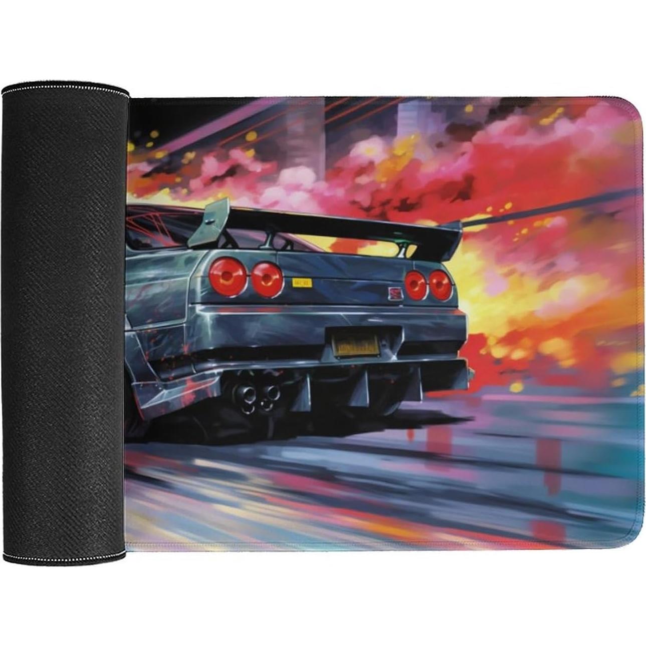 Alfombrilla de Ratón Grande JDM R32 Tokyo Drift 60x30 cm