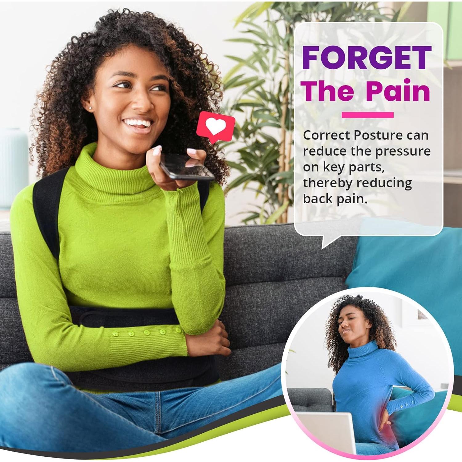 Faja Correctora de Postura MYH para Alivio de Espalda