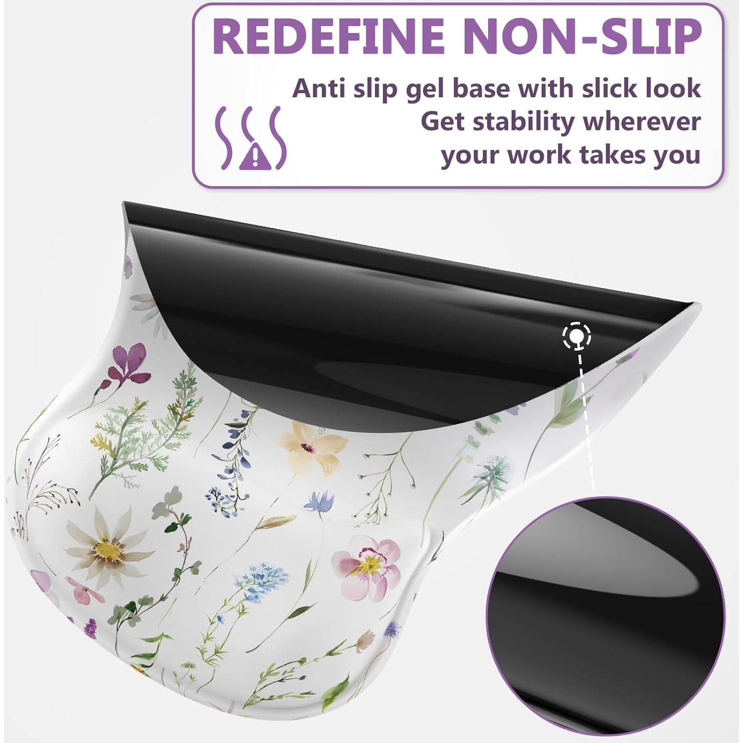 Almohadilla Ergonómica AKIT con Reposamuñecas y Soporte