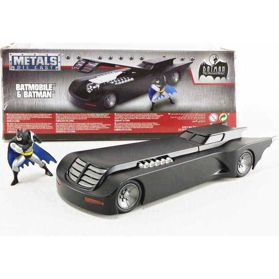 Batmóvil 1:24 Jada Toys con figura de Batman 6,99 cm