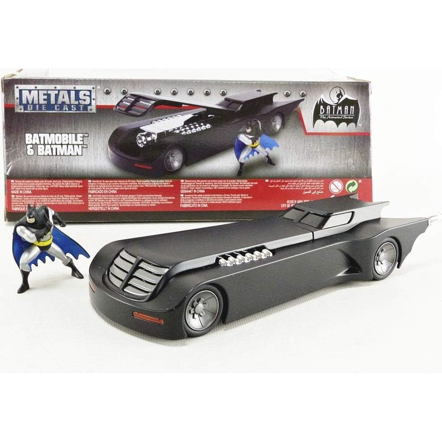 Batmóvil 1:24 Jada Toys con figura de Batman 6,99 cm