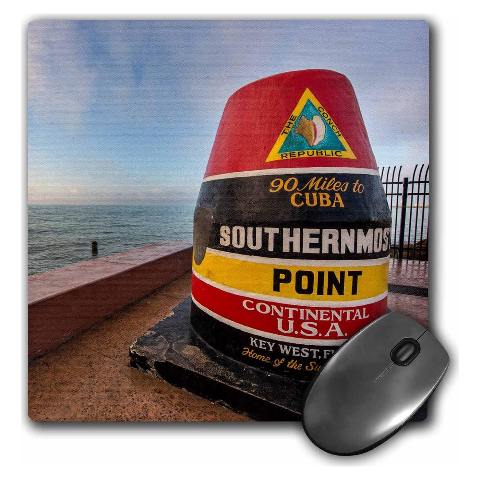 Alfombrilla para Mouse 3dRose Key West 20.32x20.32 cm