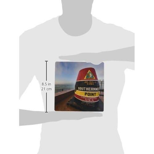 Alfombrilla para Mouse 3dRose Key West 20.32x20.32 cm