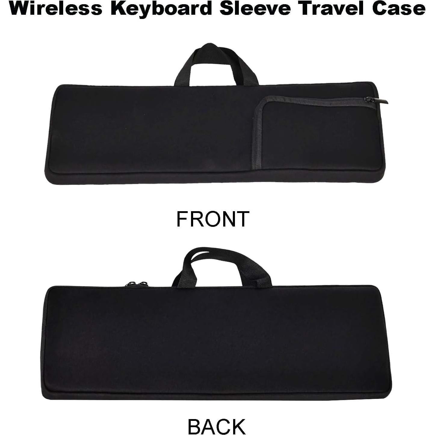 Funda de teclado Lovaky 2.4G ergonómica viaje neopreno