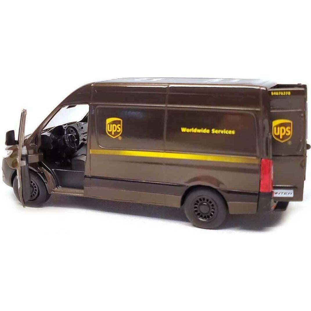 KiNSMART Furgoneta Mercedes-Benz Sprinter 1:48 Retroceso