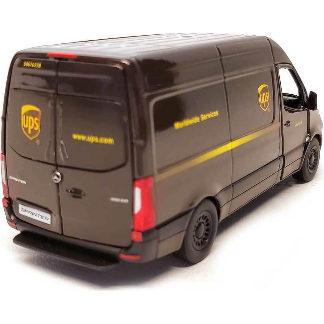 KiNSMART Furgoneta Mercedes-Benz Sprinter 1:48 Retroceso