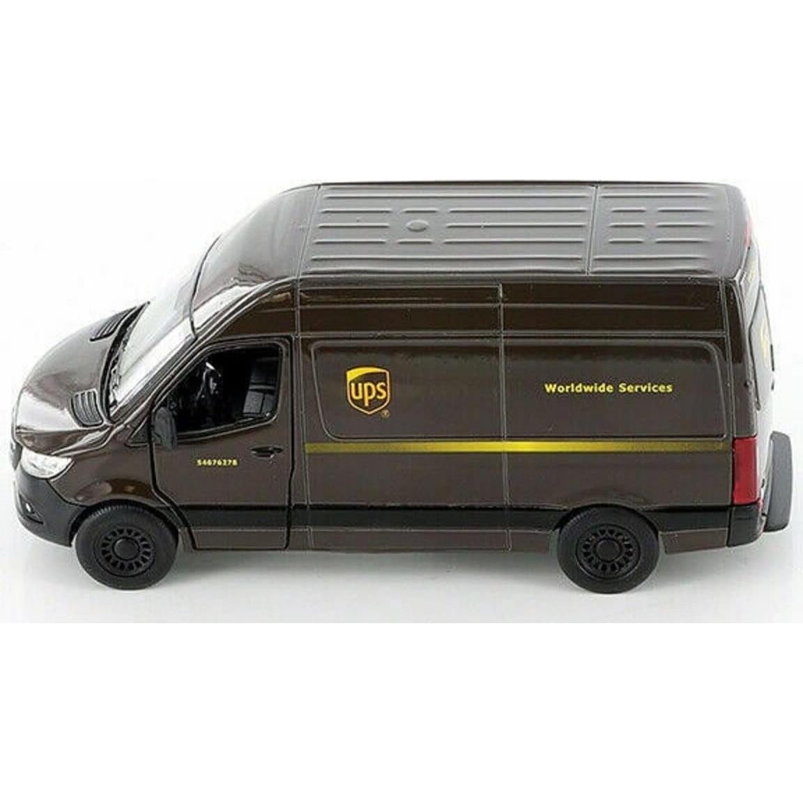 KiNSMART Furgoneta Mercedes-Benz Sprinter 1:48 Retroceso