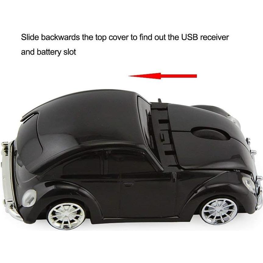 Ratón Inalámbrico Deportivo Aikchi AK1405A 1000DPI Negro