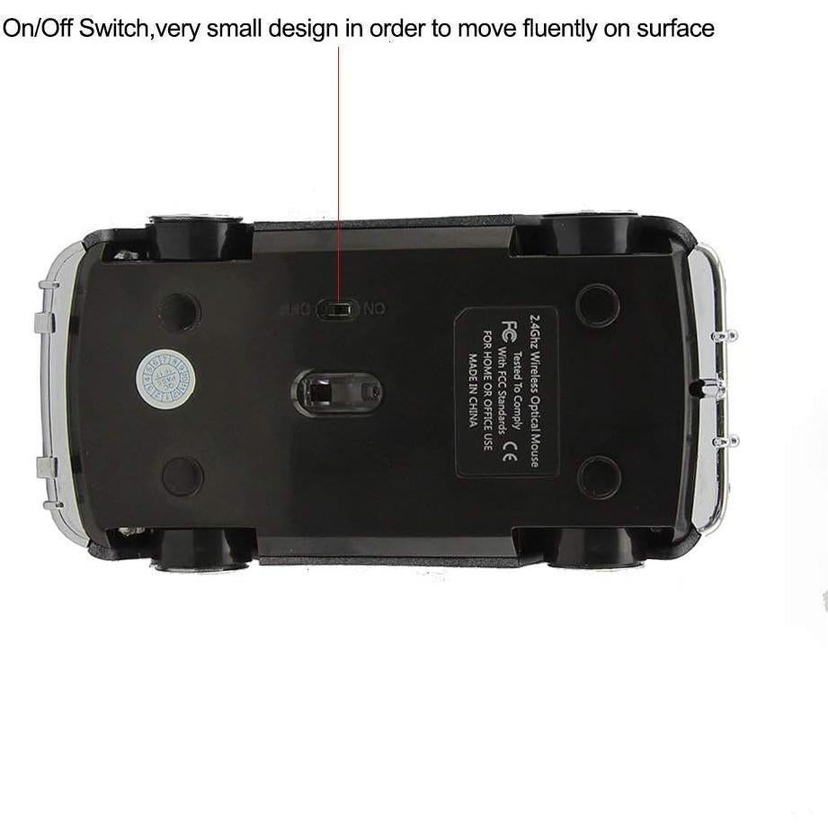 Ratón Inalámbrico Deportivo Aikchi AK1405A 1000DPI Negro