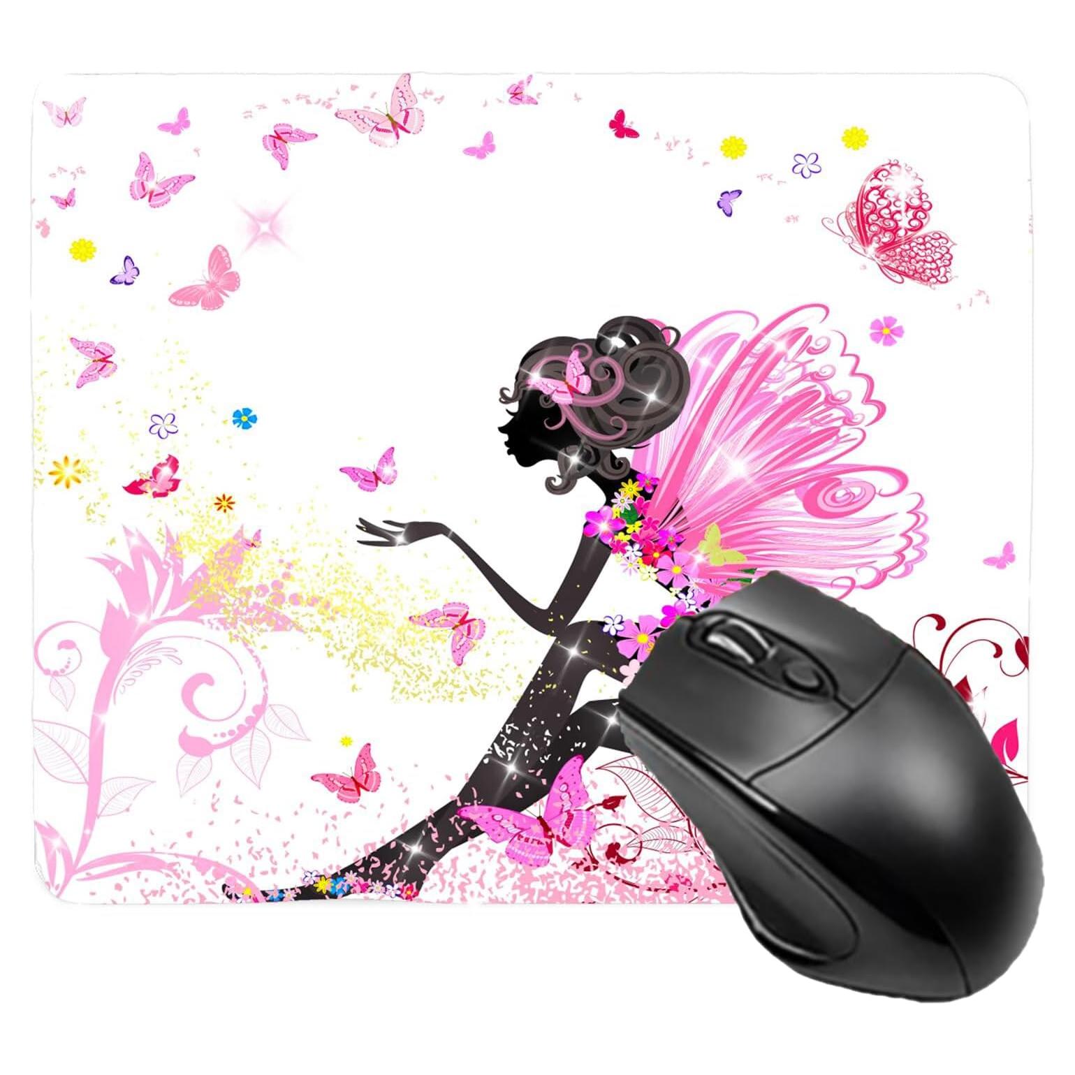 Alfombrilla de Ratón Brillante MXCVER Rosa 20.1x24.1 cm