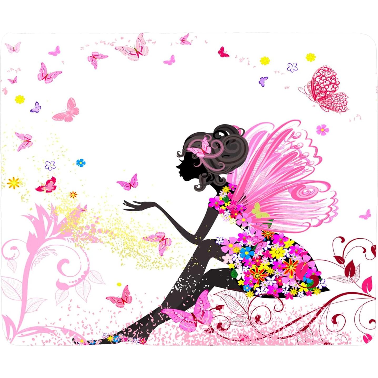 Alfombrilla de Ratón Brillante MXCVER Rosa 20.1x24.1 cm