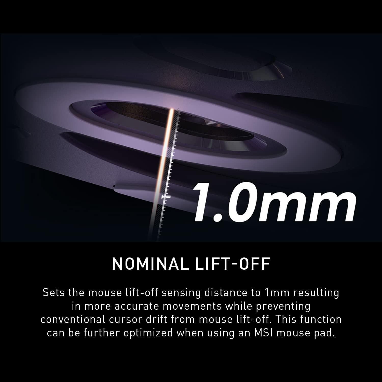 Ratón Gaming Inalámbrico MSI Clutch GM51 26000 DPI RGB