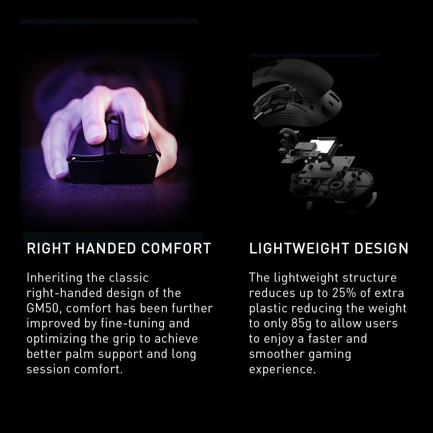 Ratón Gaming Inalámbrico MSI Clutch GM51 26000 DPI RGB